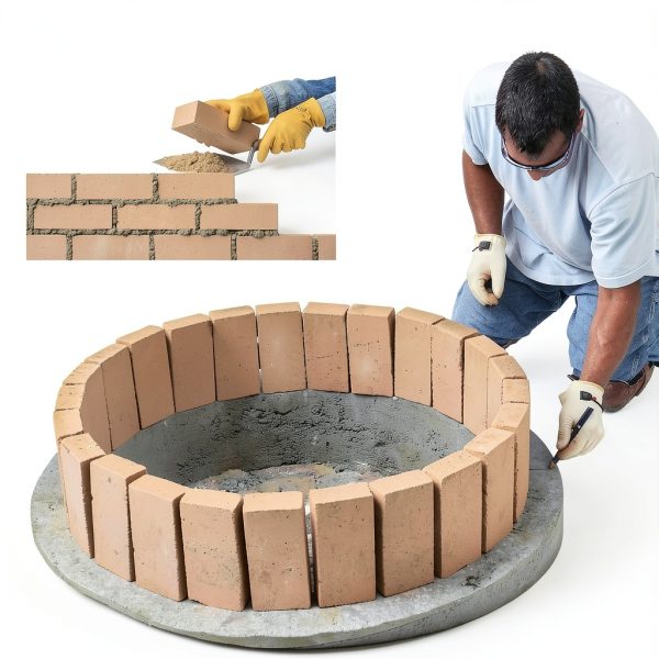 Clay Fireplace Brick Protalwell HighTemp Durable-3