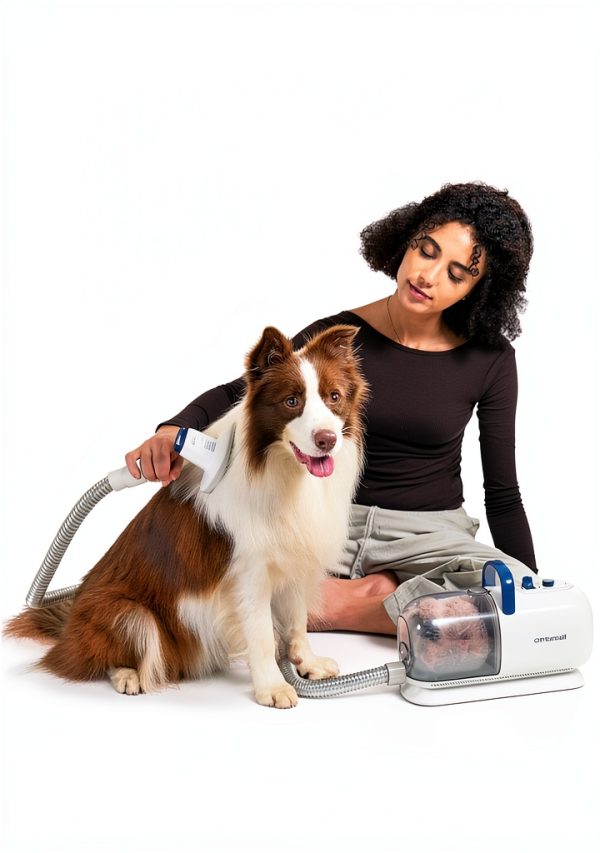 Oneisall Dog Grooming Kit Vacuum Clippers Dryer Pet Supplies-3