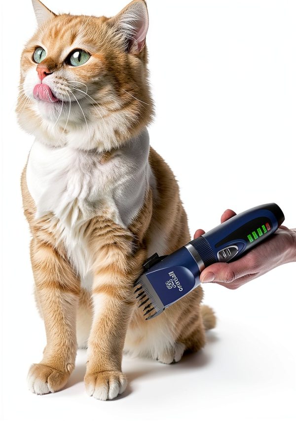 oneisall Cat Grooming Clippers Quiet Cordless Long Hair-7