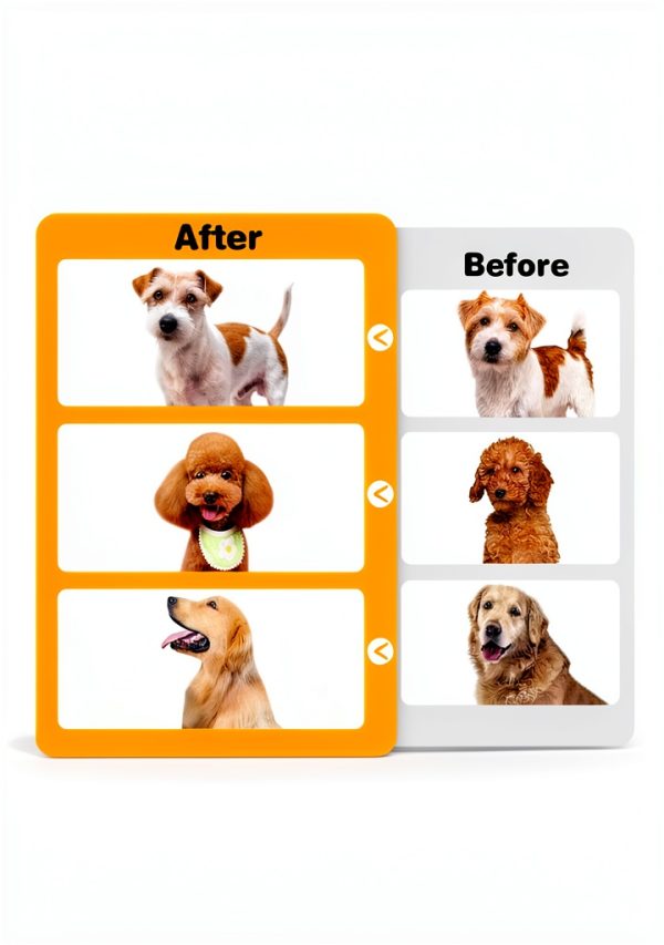 Erinnyees Dog Vacuum Grooming Kit 15000Pa Pet Hair Remover-3