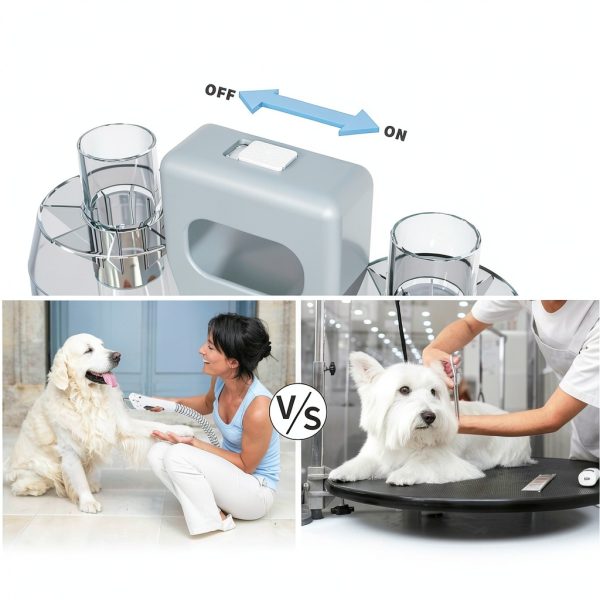 FOTING Dog Grooming Vacuum Dryer 6 in 1 Kit Low Noise-6