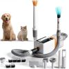 Erinnyees Dog Vacuum Grooming Kit 15000Pa Pet Hair Remover-0