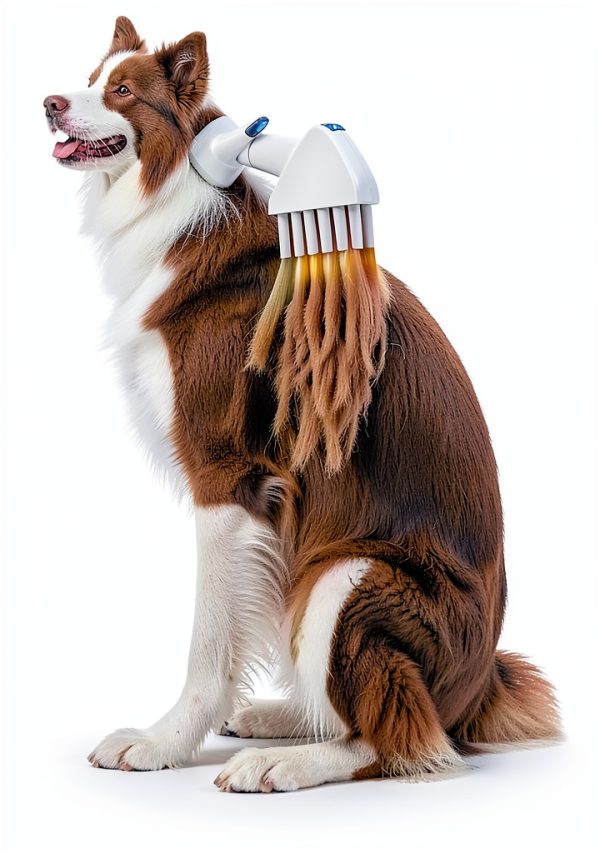 Oneisall Dog Grooming Kit Vacuum Clippers Dryer Pet Supplies-4