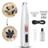 Liucocotos Dog Paw Trimmer Low Noise USB Rechargeable-0