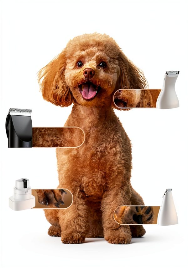 Oneisall Dog Grooming Clippers Rechargeable Kit for Small-1