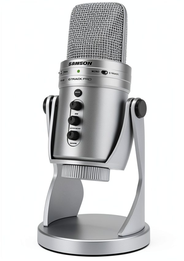 Samson G-Track Pro USB Condenser Microphone Silver-1