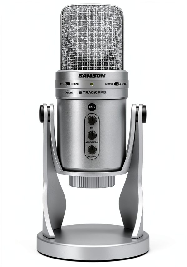 Samson G-Track Pro USB Condenser Microphone Silver-0
