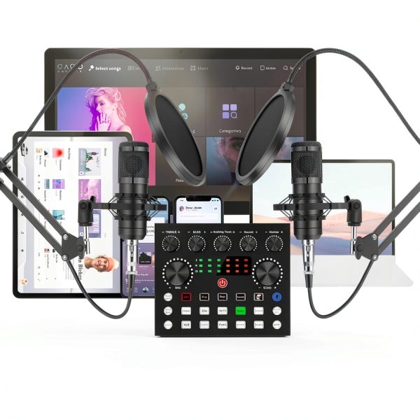 Brvomussy Handheld Condenser Microphone-4