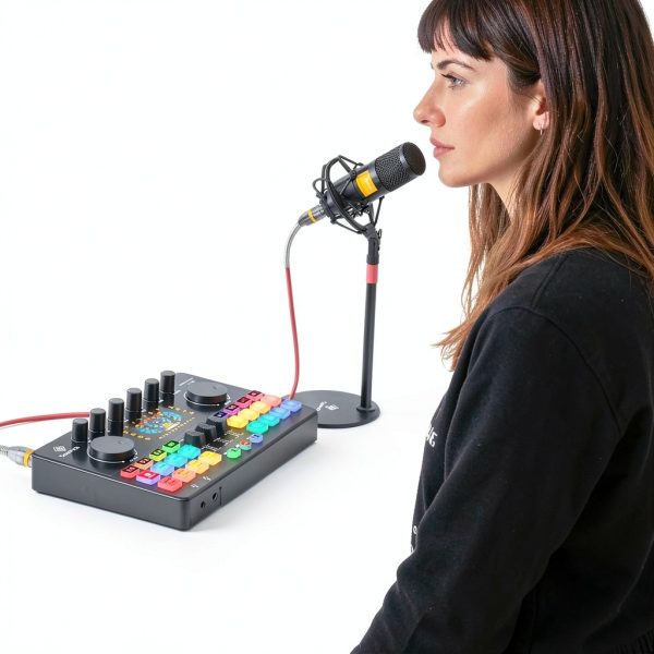 Podcast Microphone Bundle SquarockTek 4 Channel-2