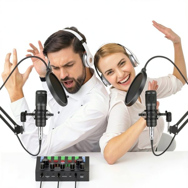 Brvomussy Handheld Condenser Microphone-1