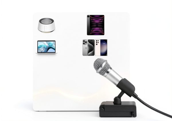 USB‑C Mini Microphone Aluminum Compact Creators-6