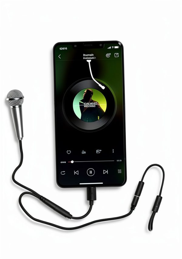 USB‑C Mini Microphone Aluminum Compact Creators-3