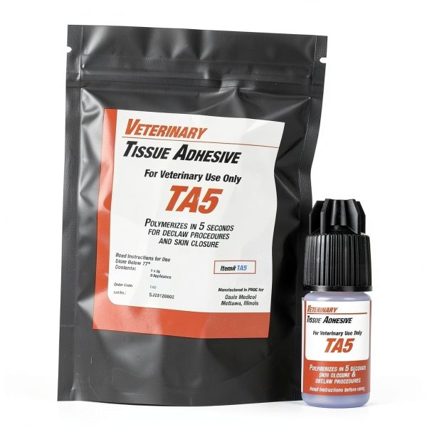 Oasis TA5 Tissue Adhesive 3g Quick-Set Waterproof Veterinary Closure-5