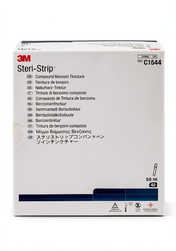 3M Steri-Strip Compound Benzoin Tincture C1544 40 Piece Skin Adhesive-1
