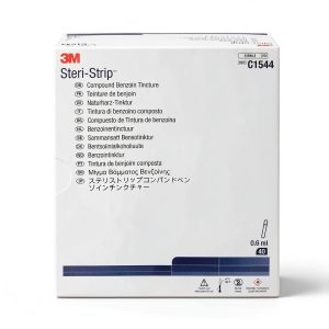 3M Steri-Strip Compound Benzoin Tincture 2/3cc Vial 40 per Box-0