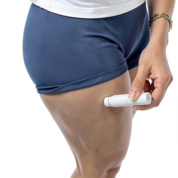 Body Adhesive Roll On, Anti Slip Dress Glue, Sweatproof Invisible Formula, Gentle Skin Safe Application, Travel Fashion Glue for Dancer, Cosplay, Swimsuit, Lingerie, Costume, Bridal, White-4